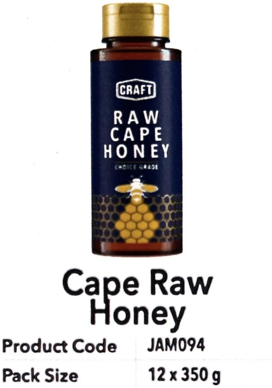 Craft Cape Raw Honey
