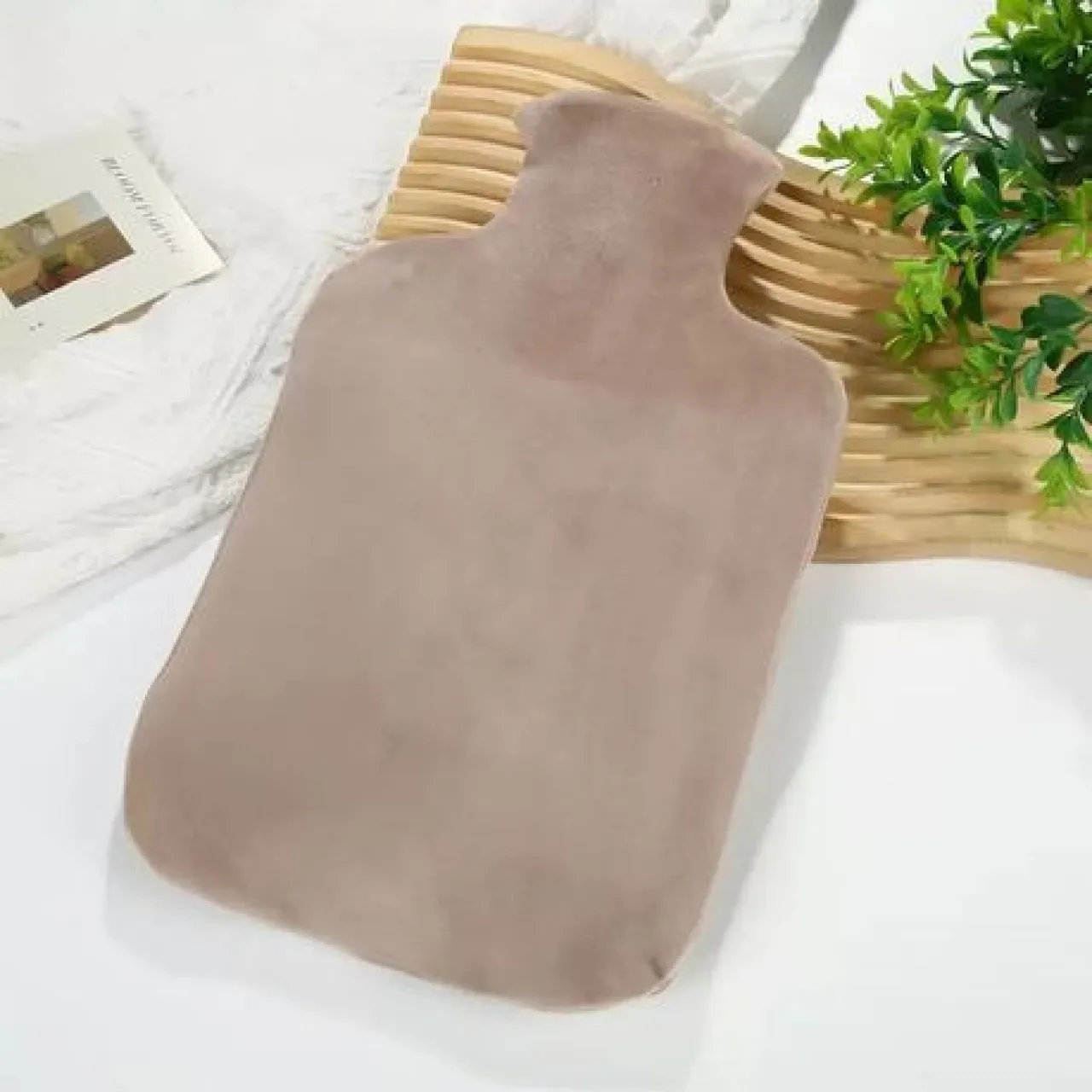 fancystuff 2L Water-Filled Hot Water Bottle-YZC-18 2000 ml Hot Water Bag
