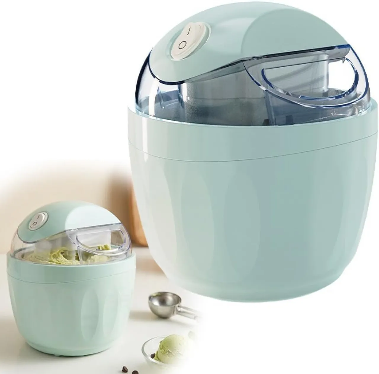 Happyfun 1 ml Electric Ice Cream Maker