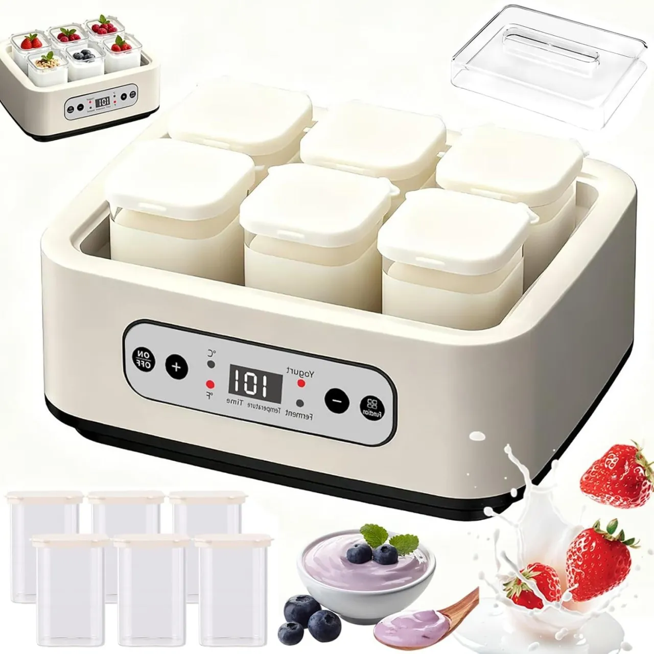 gaoshang 1.5 L Electric Ice Cream Maker