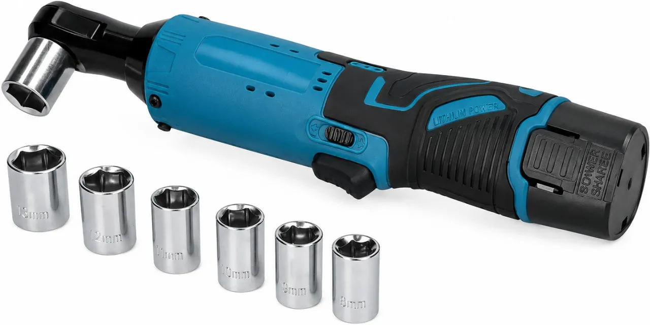 Generic 12V Cordless Electric Ratchet Wrench Kit | Cordless Impact Wrench