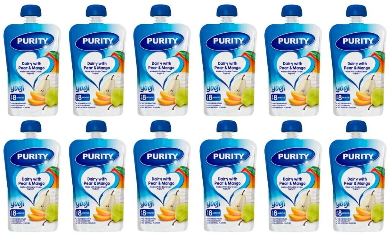 Purity Dairy with Pear & Mango Baby Food