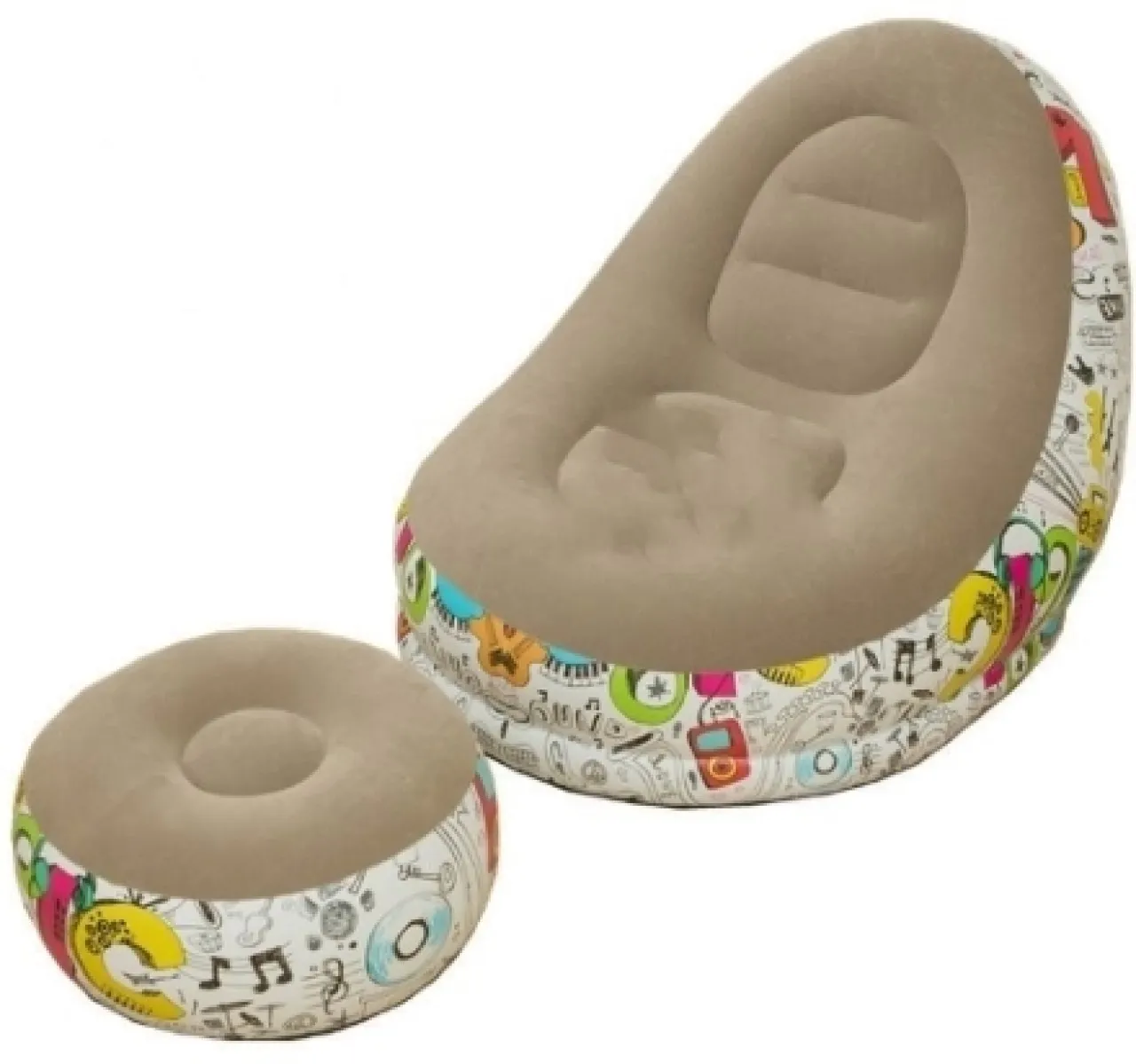 Phronex PHR002041 Polyester 1 Seater Inflatable Sofa