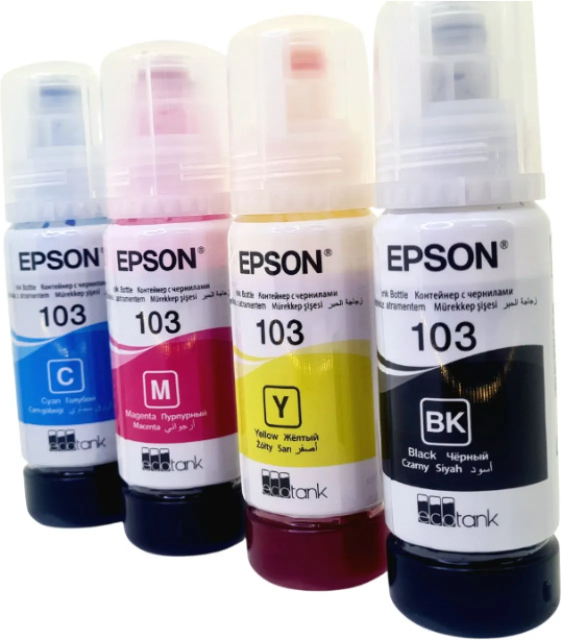 ORIGINAL 103 Black and Tri Colour Combo Pack Ink Bottle