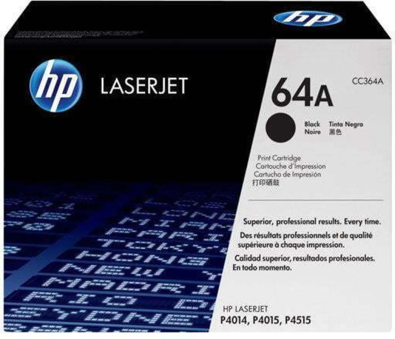 HP CC364A Single-pack Black Ink Toner
