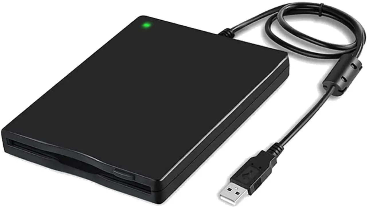 SHIJIN External floppy drive 3.5-inch FDD floppy disk drive for notebook, portable external floppy …