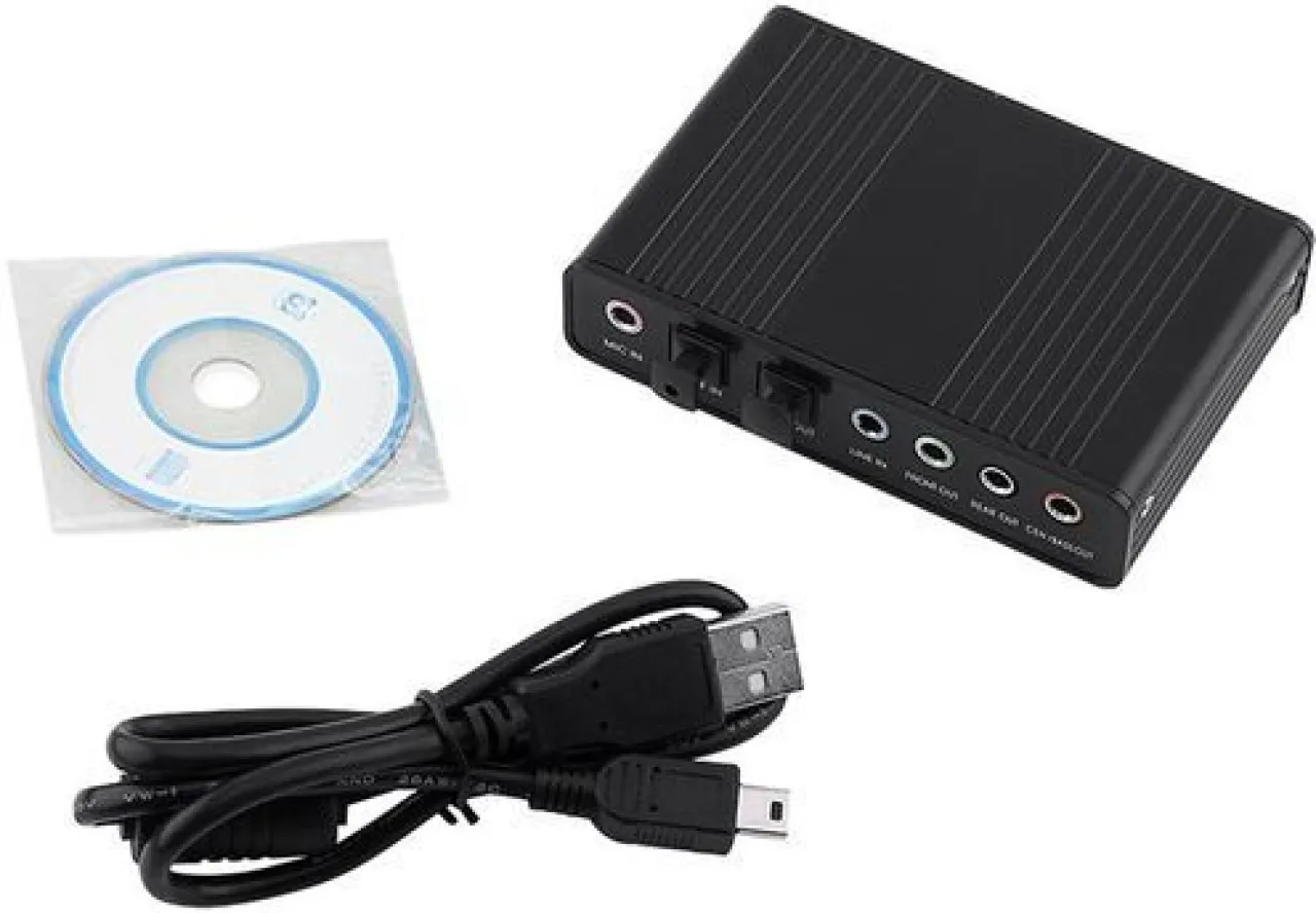 NANSHI USB Audio Adapter External Sound Card with SPDIF Digital Audio Sound Cards Diverse Internal …