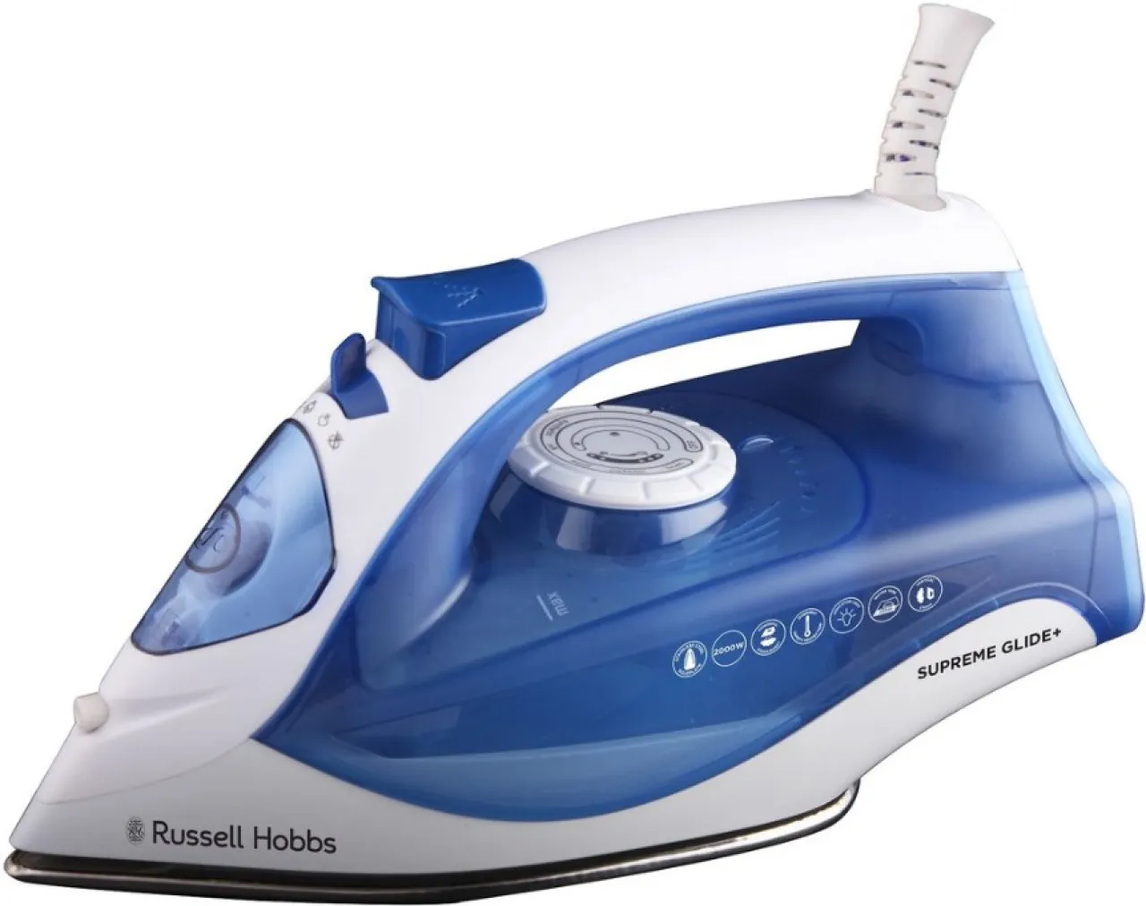 Russell Hobbs 1 x Supreme-Glide Steam Iron (RHI2010BL) Steam Iron