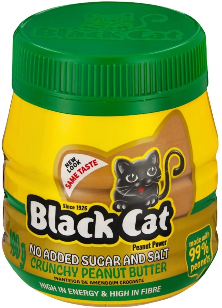 Black Cat Crunchy Peanut Butter 400 g