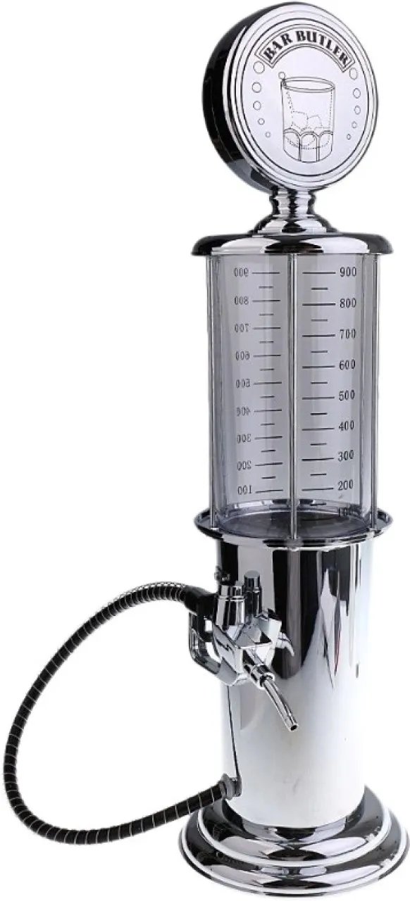 Bar Butler Liquor Container with Pump Decanter