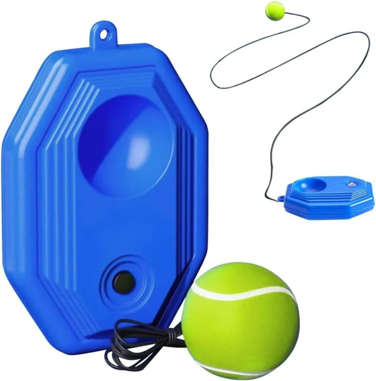 LIUHUI Tennis Ball Training Baseboard, 2026 New Tennis rebounder with Weighted Base, Portable Tenni…