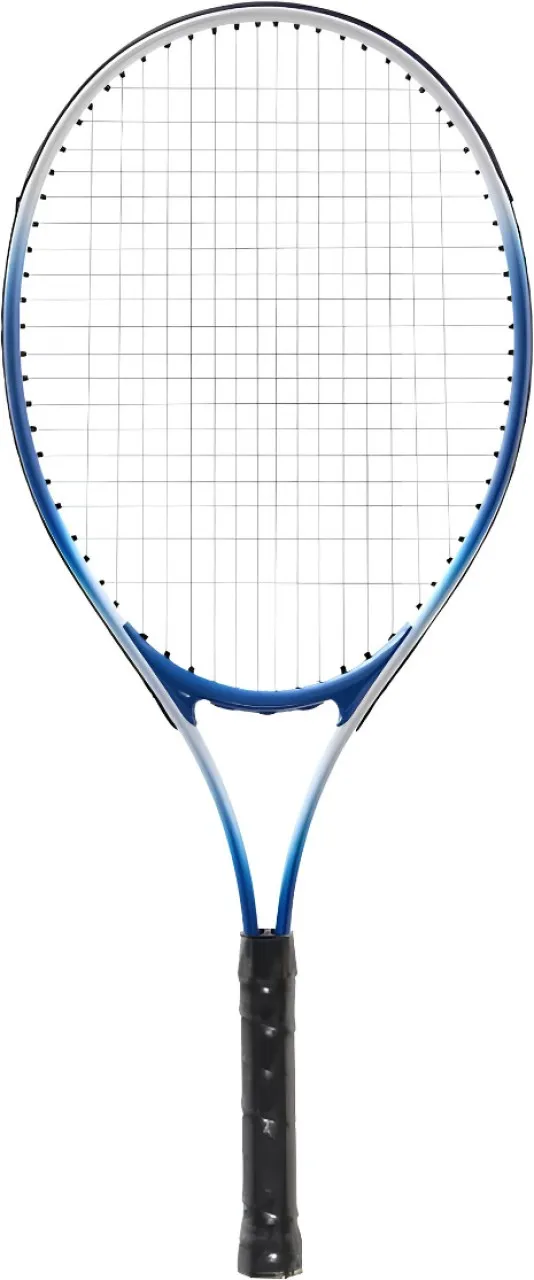 VolaFit Lightweight Aluminum Alloy Tennis Racket for Practice with Soft Grip - Blue Tennis Kit