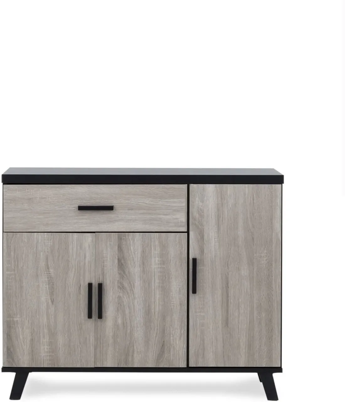 PRO FURN FANCY 3 DOOR KITCHEN CABINET Solid Wood Kitchen Cabinet