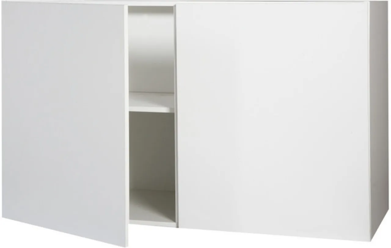 Unique 1200 mm Kitchen Base Unit White Double-Door Under-Counter Cupboard 1200 x 560 x 720 mm Solid…