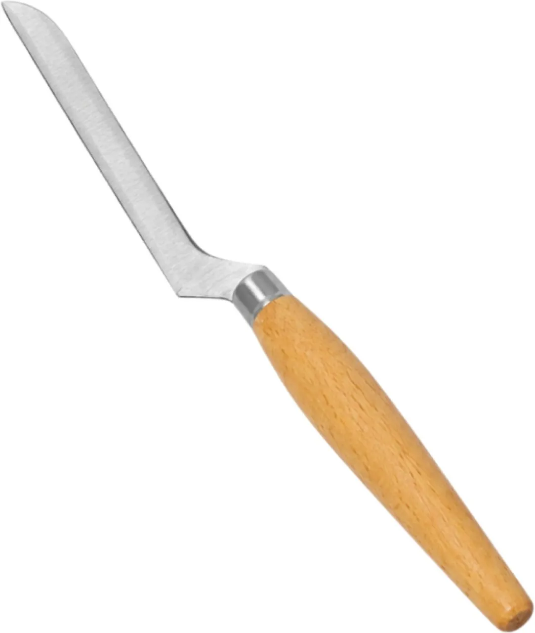 MIM 1 Piece Wood, Stainless Steel Cheese Stainless Steel Narrow Cheese Knife - 20 cm Wooden Handle …