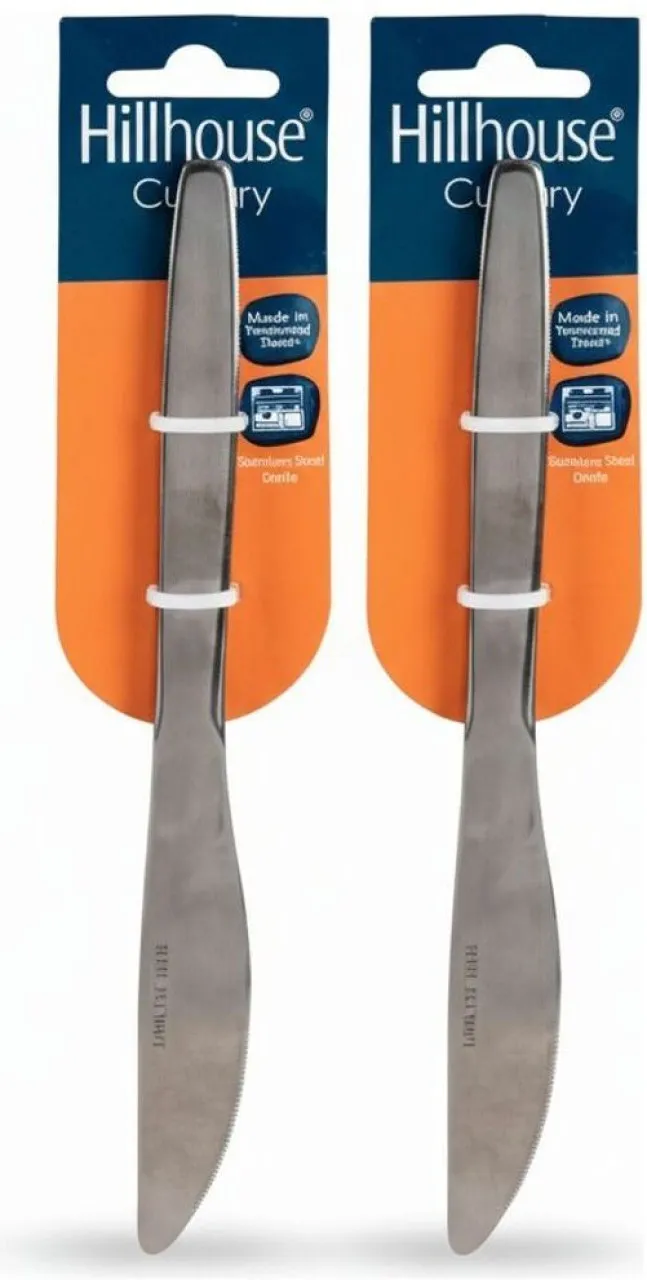 Hillhouse 2 Piece Stainless Steel Multipurpose 2 Piece Kitchen Knives Set for Slicing and Chopping