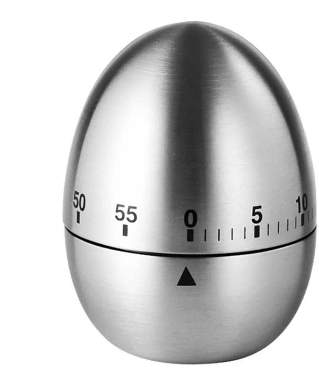 Spark Egg Kitchen Timer Stainless Steel Mechanical Rotating Alarm60 Minutes Count Down Timer for Co…