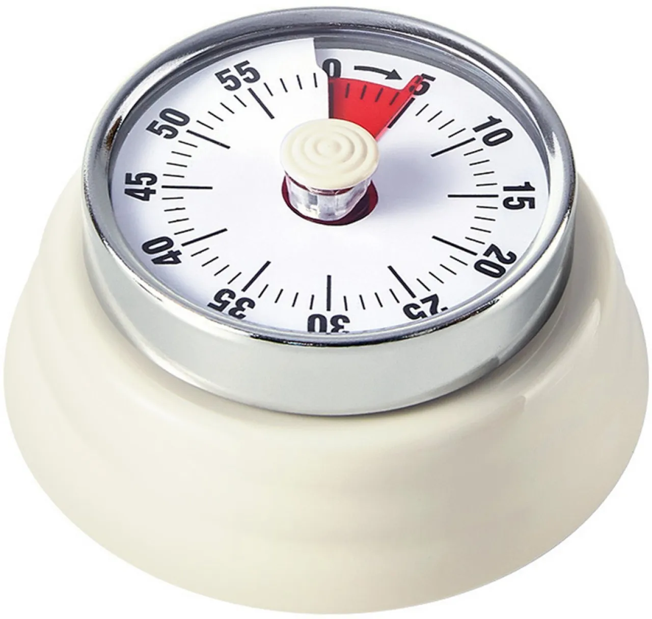 ONE HONG Mechanical Timer Kitchen Cooking Timer - White, Grey Analog Kitchen Timer