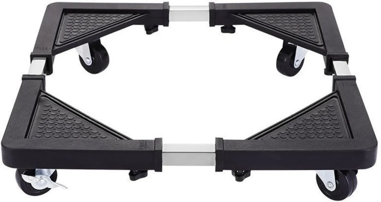 ELCTRO WORLD Adjustable Movable and Base for Washing Machine and Refrigerator Plastic Kitchen Troll…