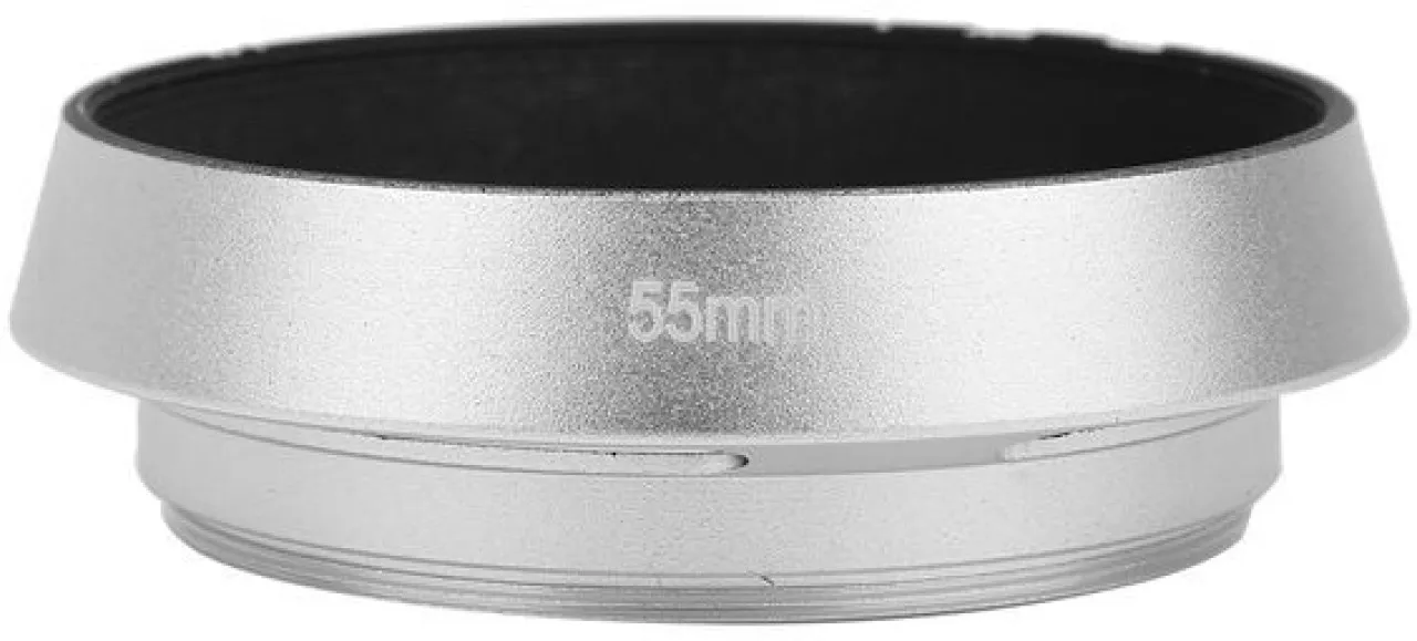 NANSHI 55mm Alloy Bevel Hood Gift Set  Lens Hood