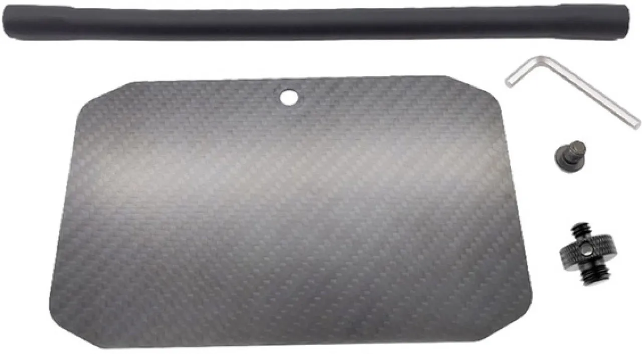 NANSHI Mini Carbon Fiber Light Block Shading Hood Plate (B) Car Accessories  Lens Hood