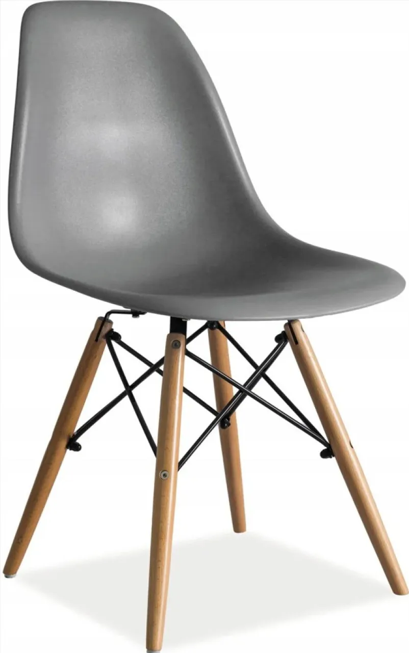 Vegas Grey Chair Plastic Living Room Chair