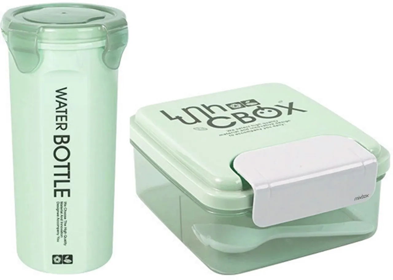 Mixbox Lunch Box and Water Cup Set Lunch Box