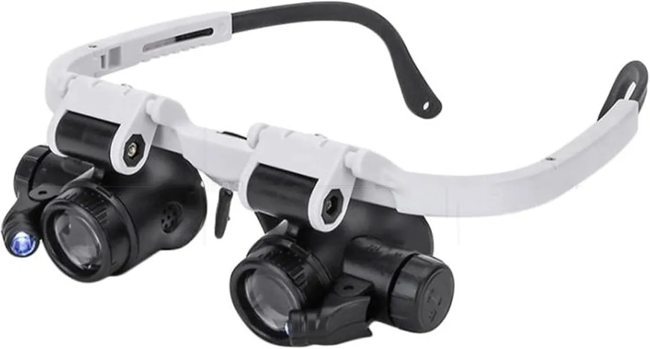 SHIJIN Magnifying Glasses Jewelry Loupe 8X 15X 23X Watch Repair Magnifier Miniature Magnifying Glas…