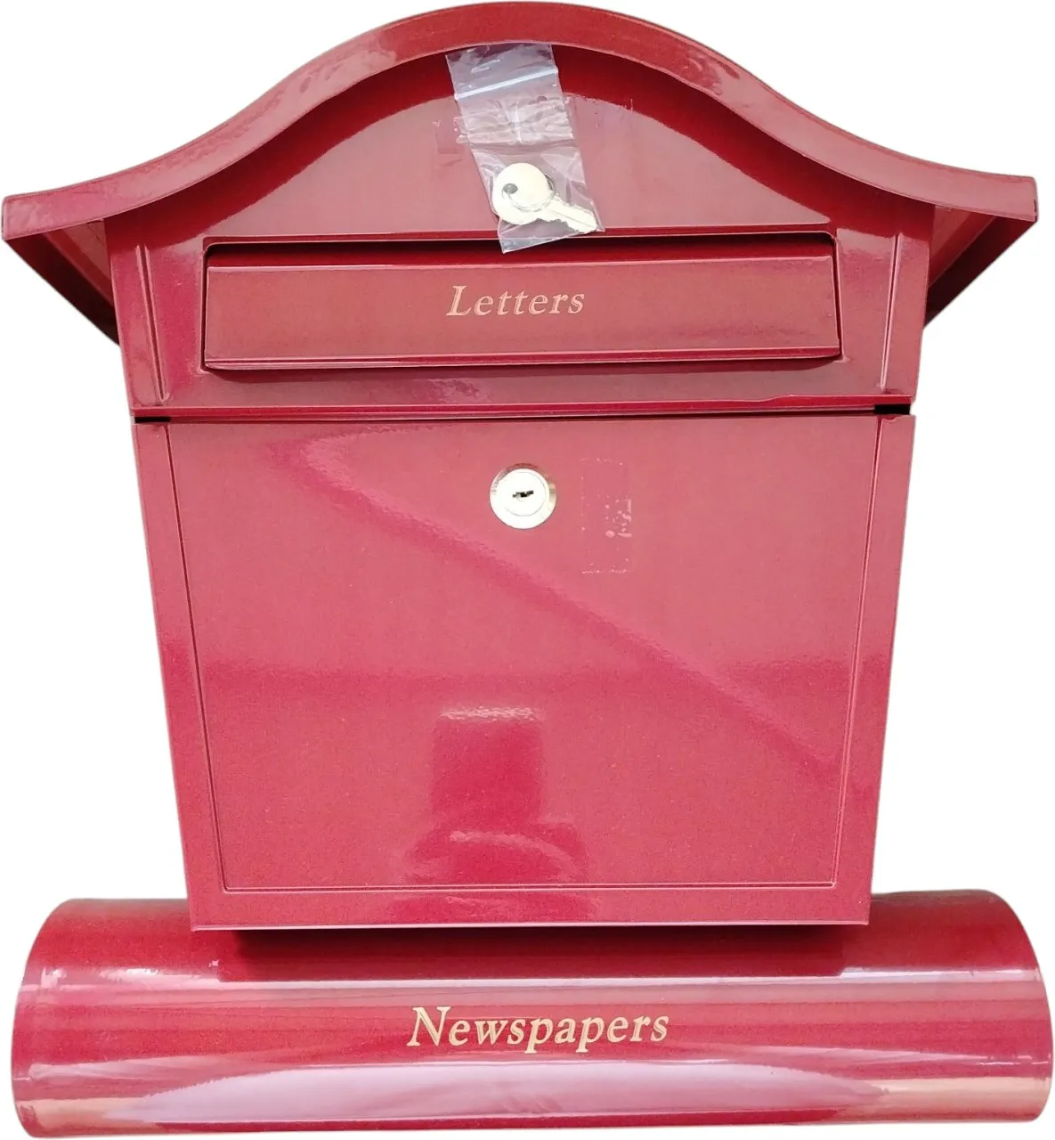 Office Mate Lockable Single Wall Mounted Mailbox