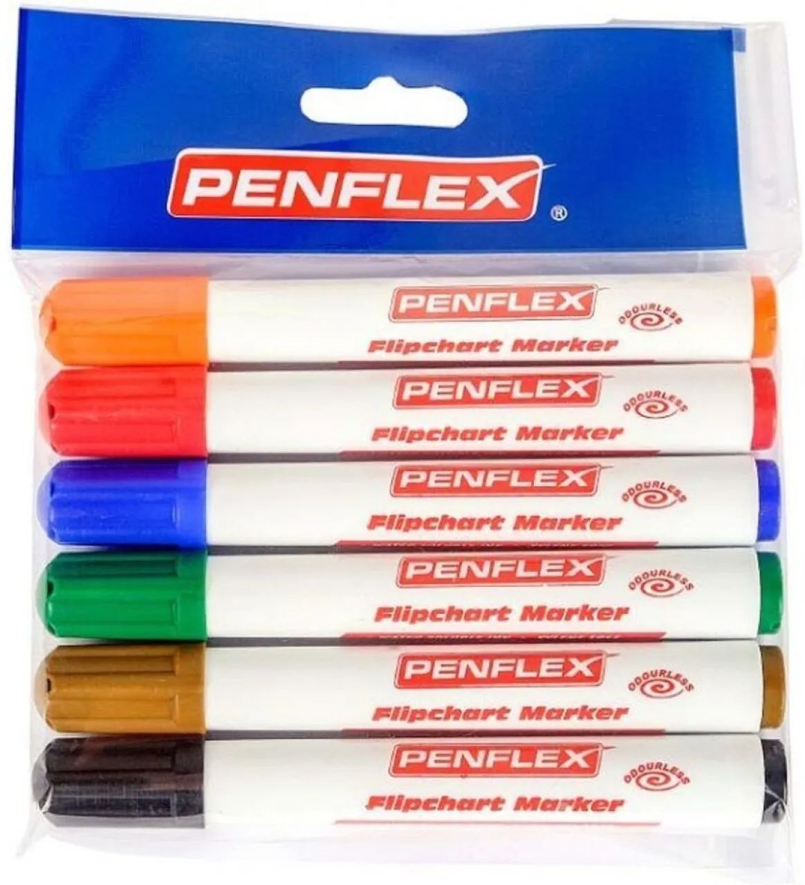 PENFLEX Flipchart Markers Asst