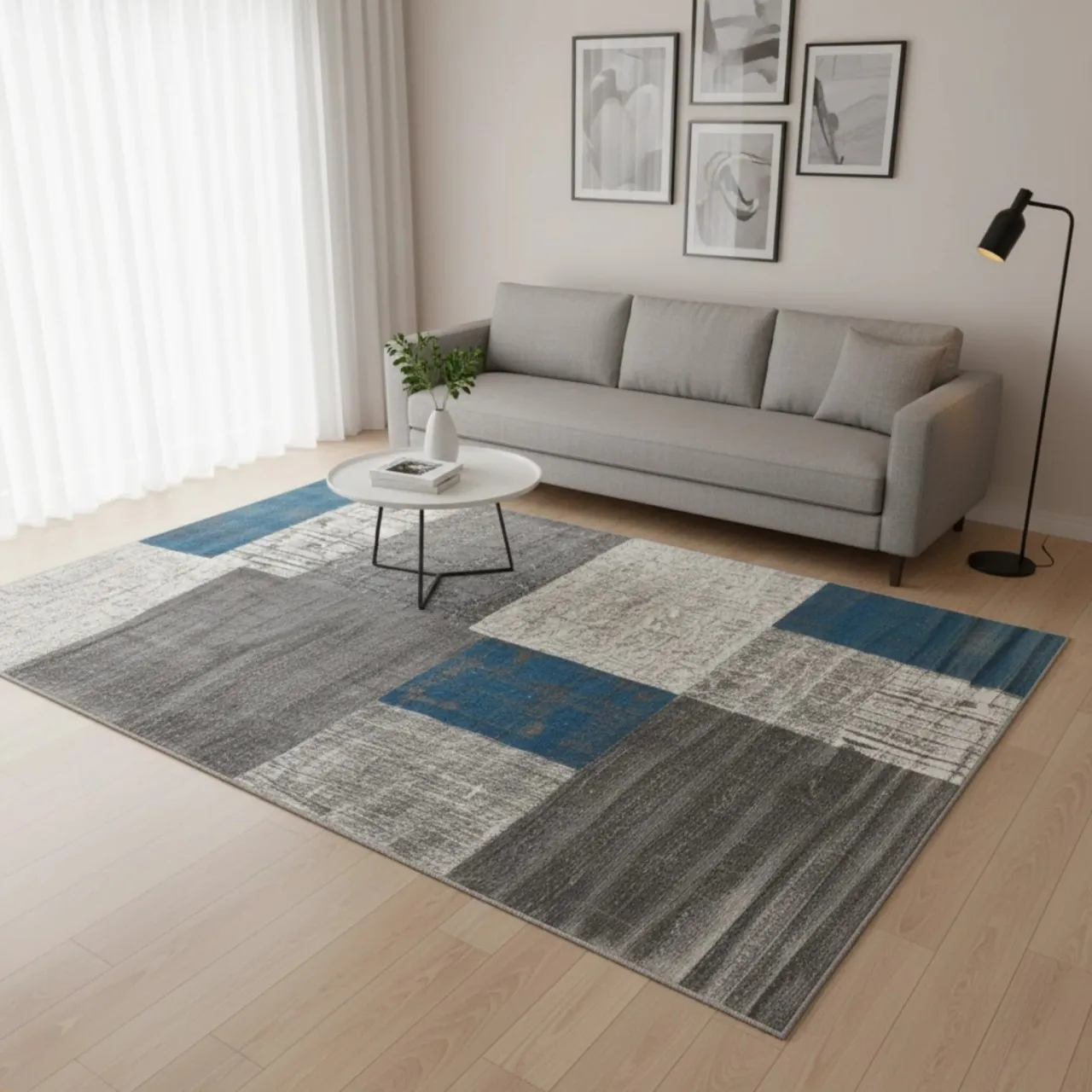 JES 1.6x2.3m Luxury Rug- Made in Turkey Floor Mat