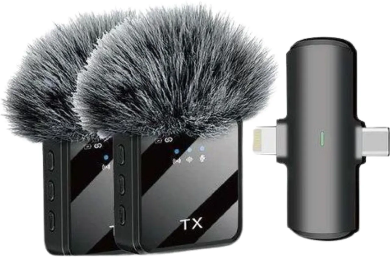 F15 2in1 Wireless Microphone