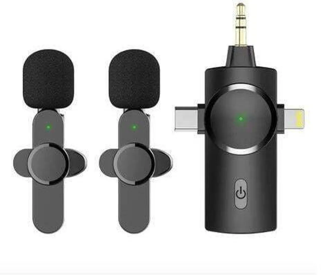 DW 3 In 1 Wireless Lavalier Microphone