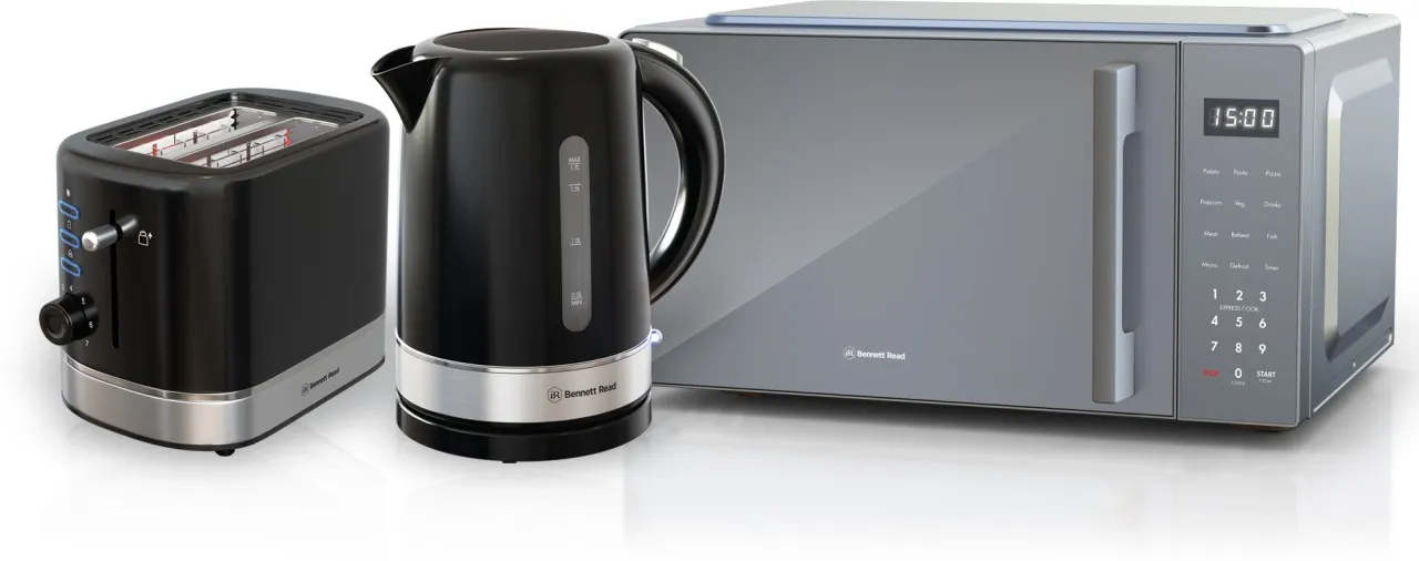 Bennett Read Microware Oven and Eclipse Breakfast Set 20 L Solo Microwave Oven