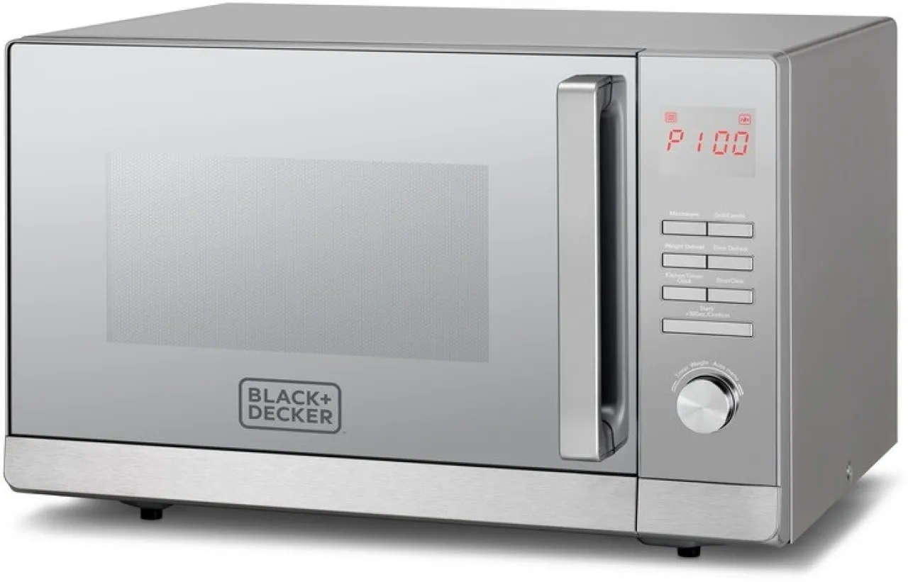 Black & Decker Mirror Finish 30 L Convection & Grill Microwave Oven