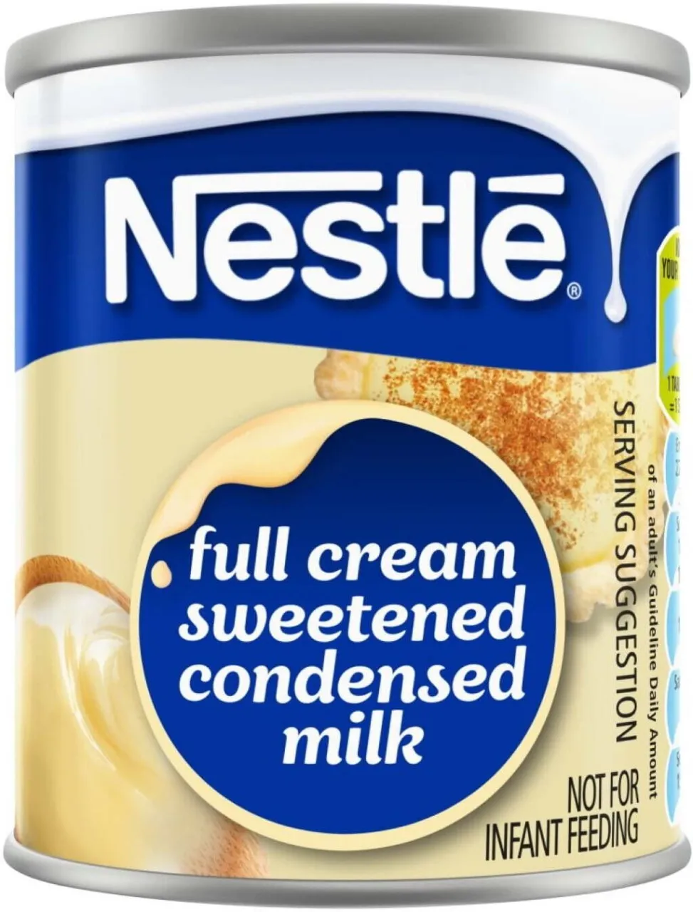 Nestle Full Cream Sweetened Condensed Milk, Plain Flavour