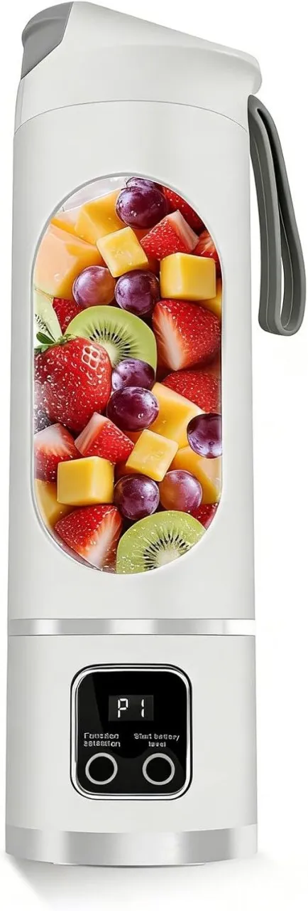 BOWENSTORE Portable Electric Blender, 500ML Blenders for Shakes and Smoothies | 12-Blade USB-C Rech…