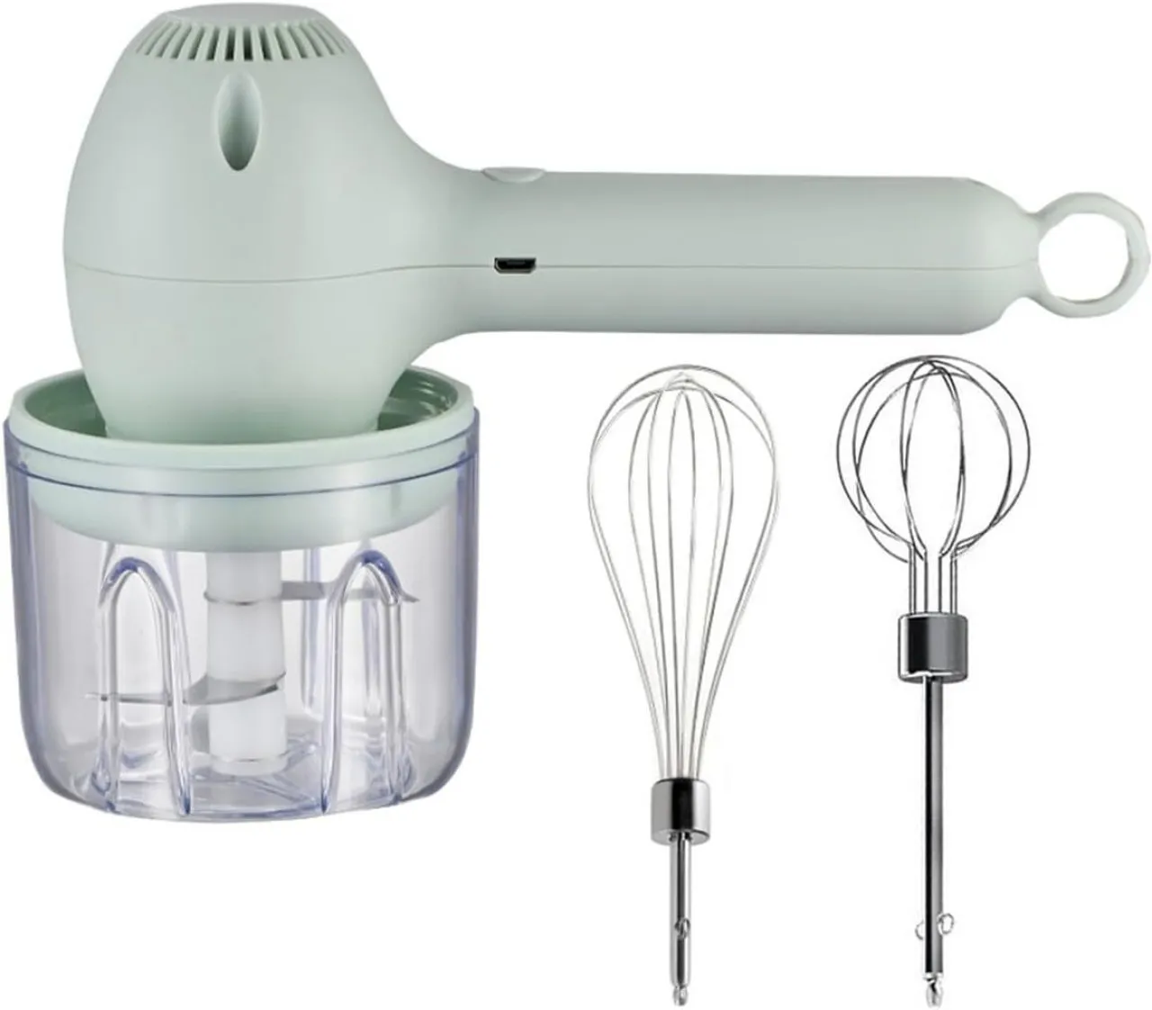 WEIWEISTORE Cordless Handheld Electric Mixer 30 W Blender (1 Jar, Cordless Handheld Electric Mixer)