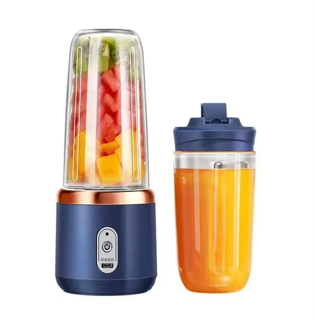 Granty Portable Blender Electric Juicers Fruit Mixers USB Rechargeable Smoothie Mini Personal Juice…