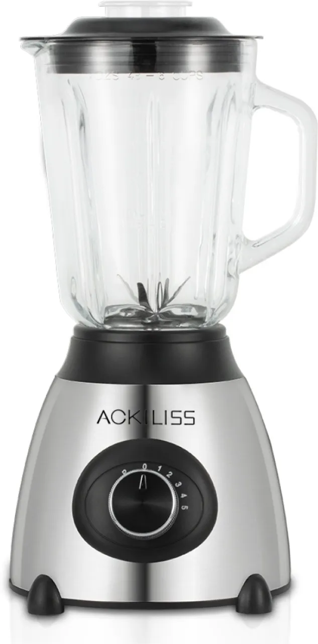 Ackiliss 2-in-1 Multifunctional Heavy-Duty 1.5L Electric Fruit Smoothie Juicer 1000 W Juicer (2 Jar…