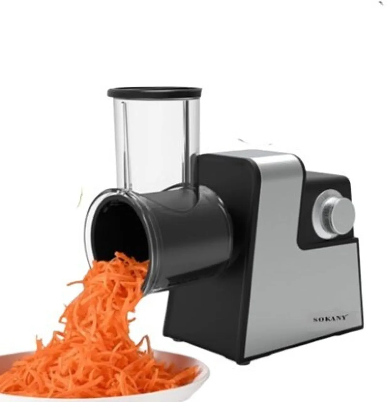 Sokany Vegetable Grater Vegetable Grater with Meat Grinder 1000 W Blender & Grinder (BLACK)