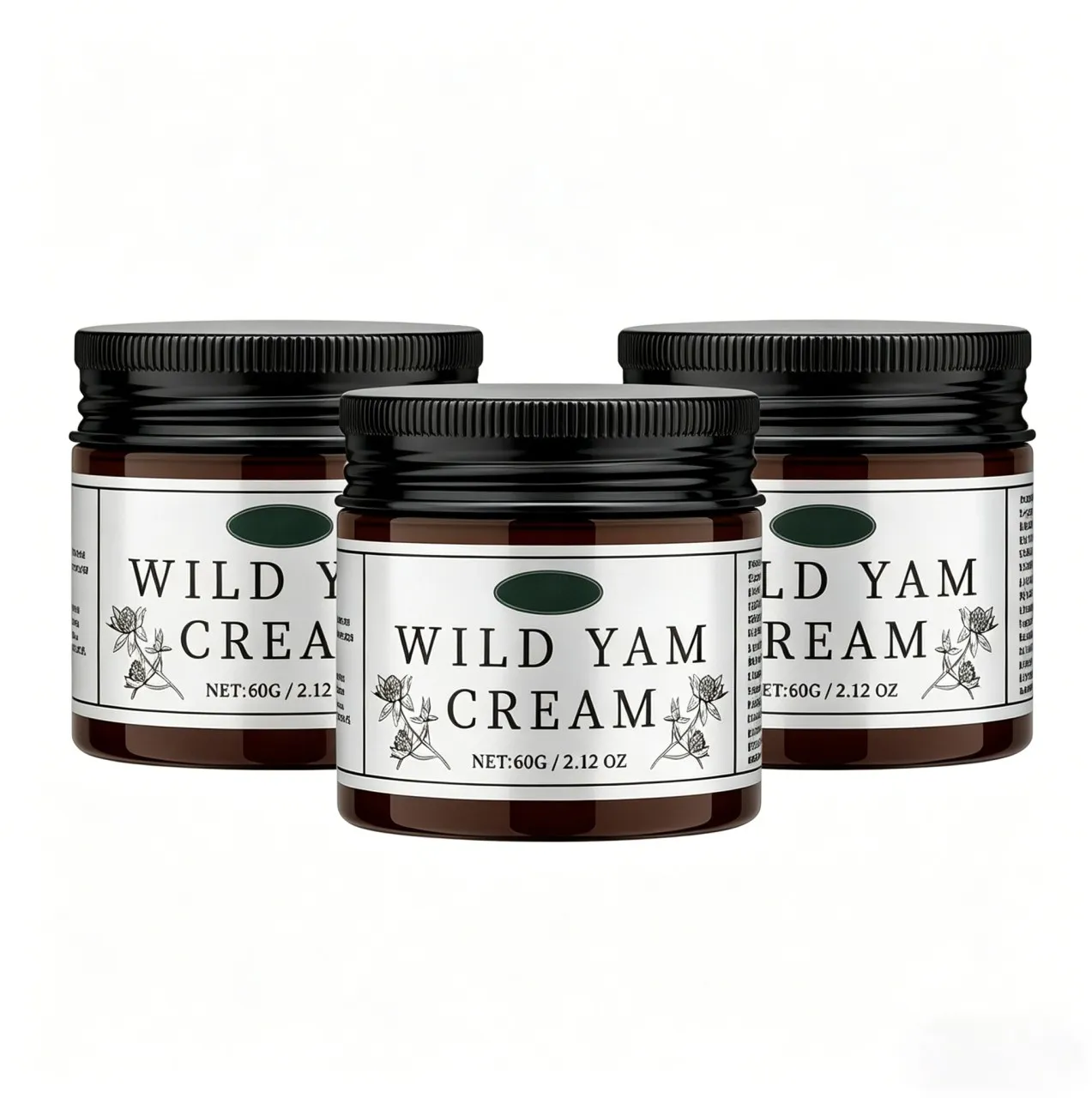 BOWENSTORE Organic Wild Yam Cream Wild Yam Moisturizing Cream Natural Skincare Suitable for All Ski…