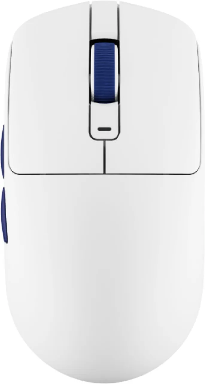 Royal Kludge M30 1khz Wireless Gaming Mouse - White Blue Wireless Gaming Mouse