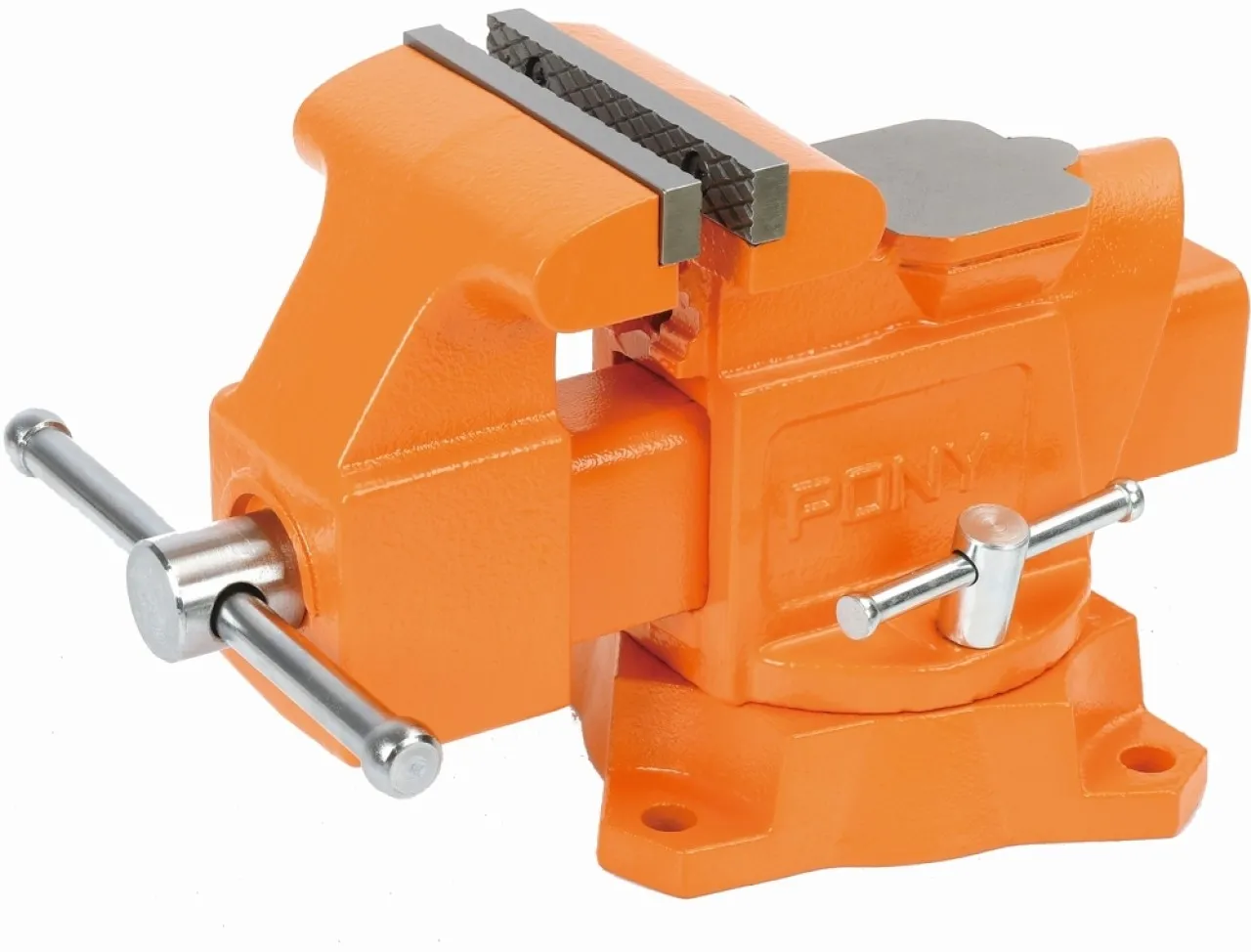 Pony Heavy-Duty Workshop Bench Vice Swivel Base - 4 Inch Multi Vise Tool