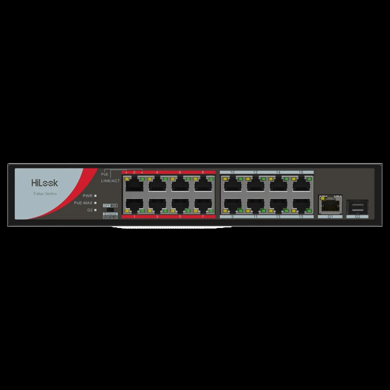 Hikvision HiLook Unmanged PoE 100Mbps Network Switch