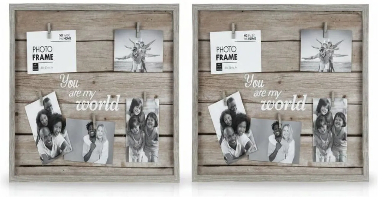 No Place Like Home MDF Wall Photo Frame