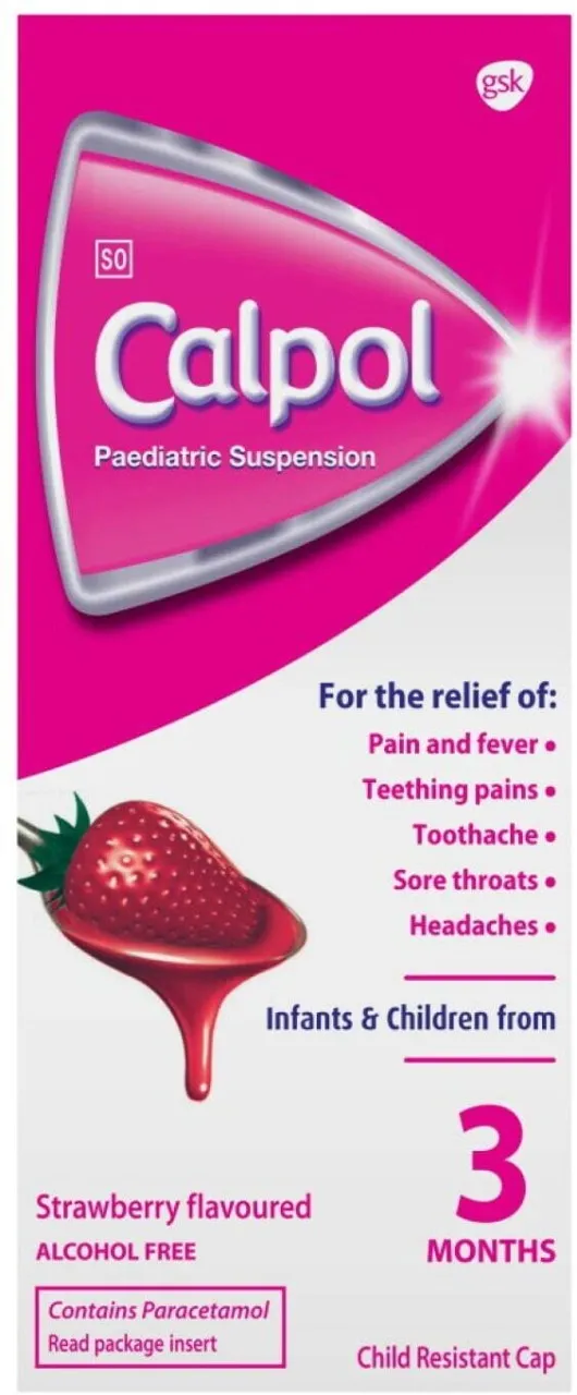 Calpol Paediatric Syrup Liquid