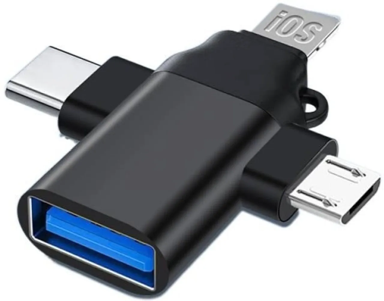 zsqdamai Lightning, Micro USB, USB Type A, USB Type C OTG Adapter