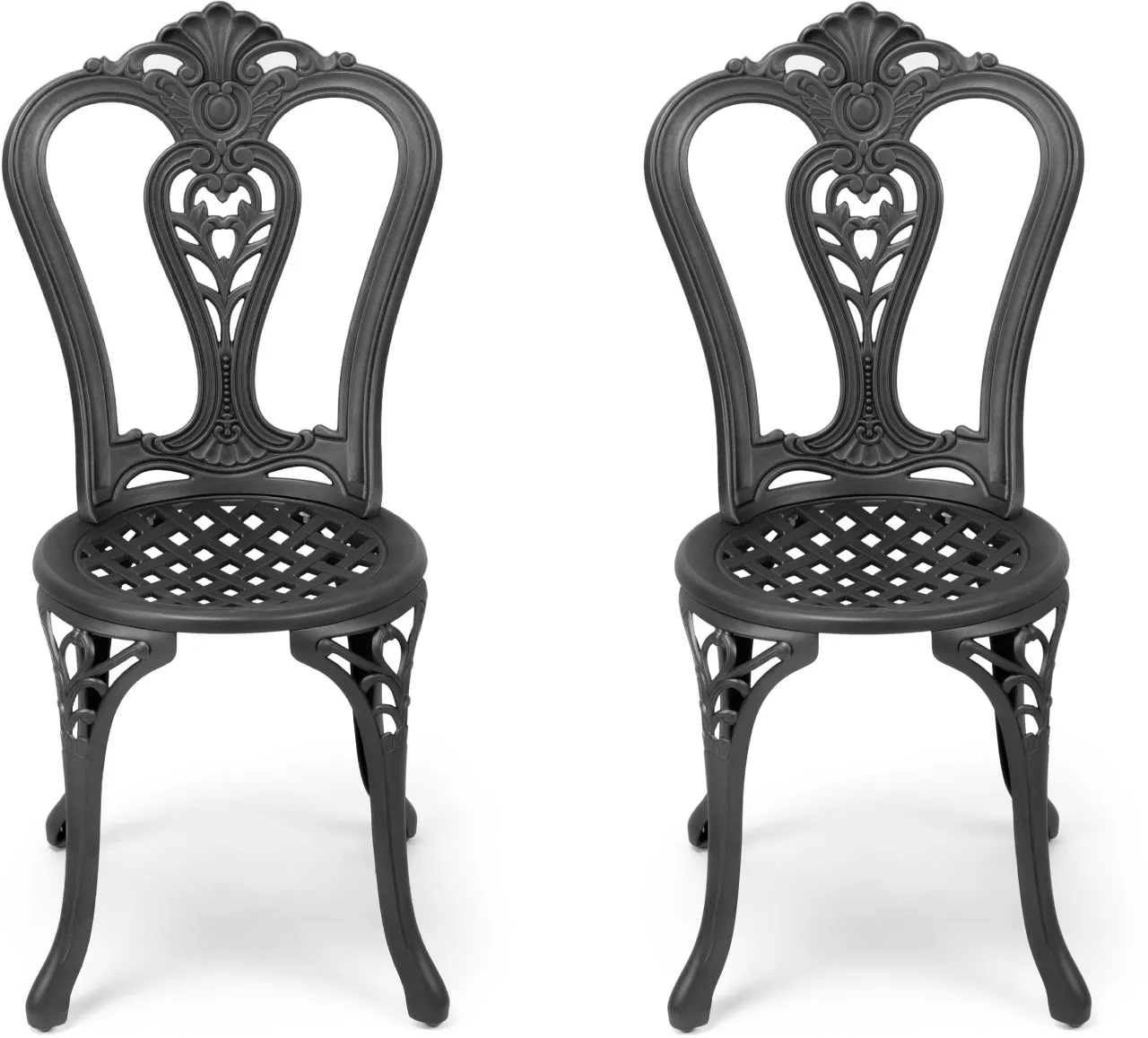 AFRI101 Victoria Metal Patio Dining Chair