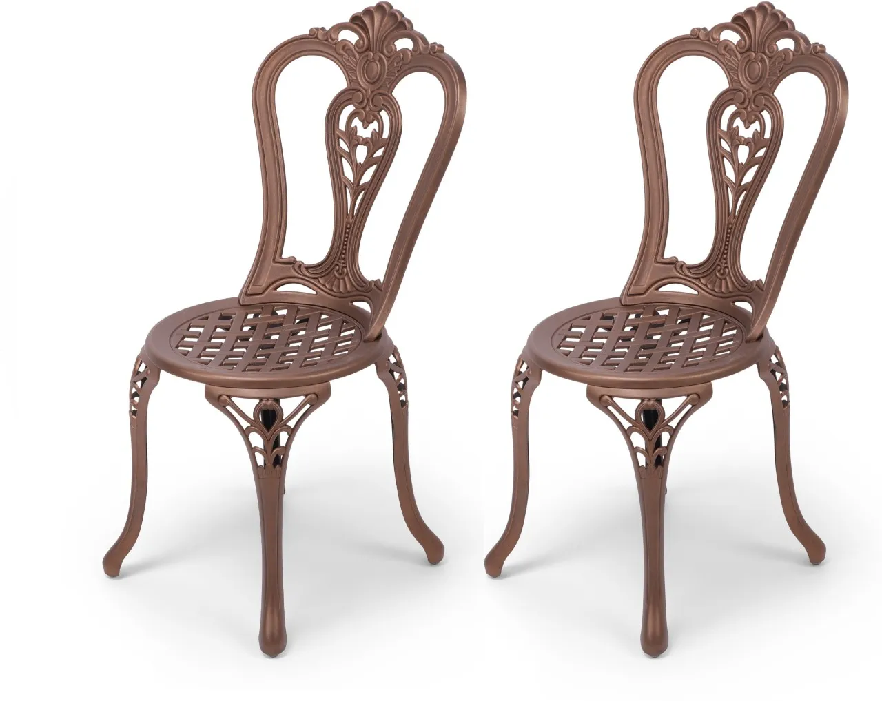 AFRI101 Victoria Metal Patio Dining Chair